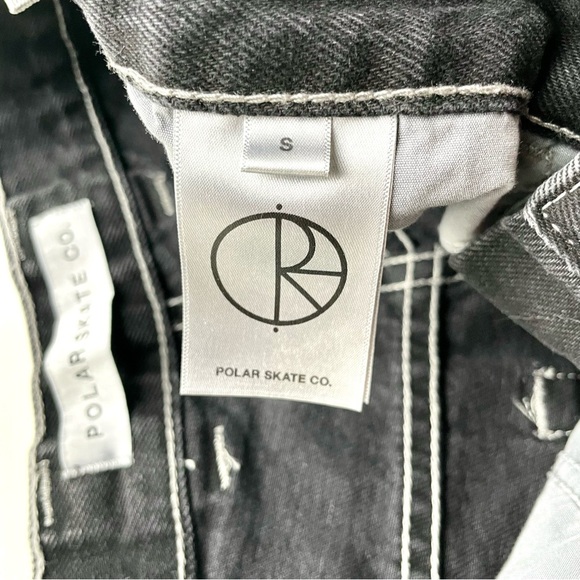 Classic Black Big Boy Polar skate co Denim Men's Shorts - Picture 4 of 7